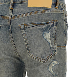 Purple P001 Light Blue Vintage Jeans