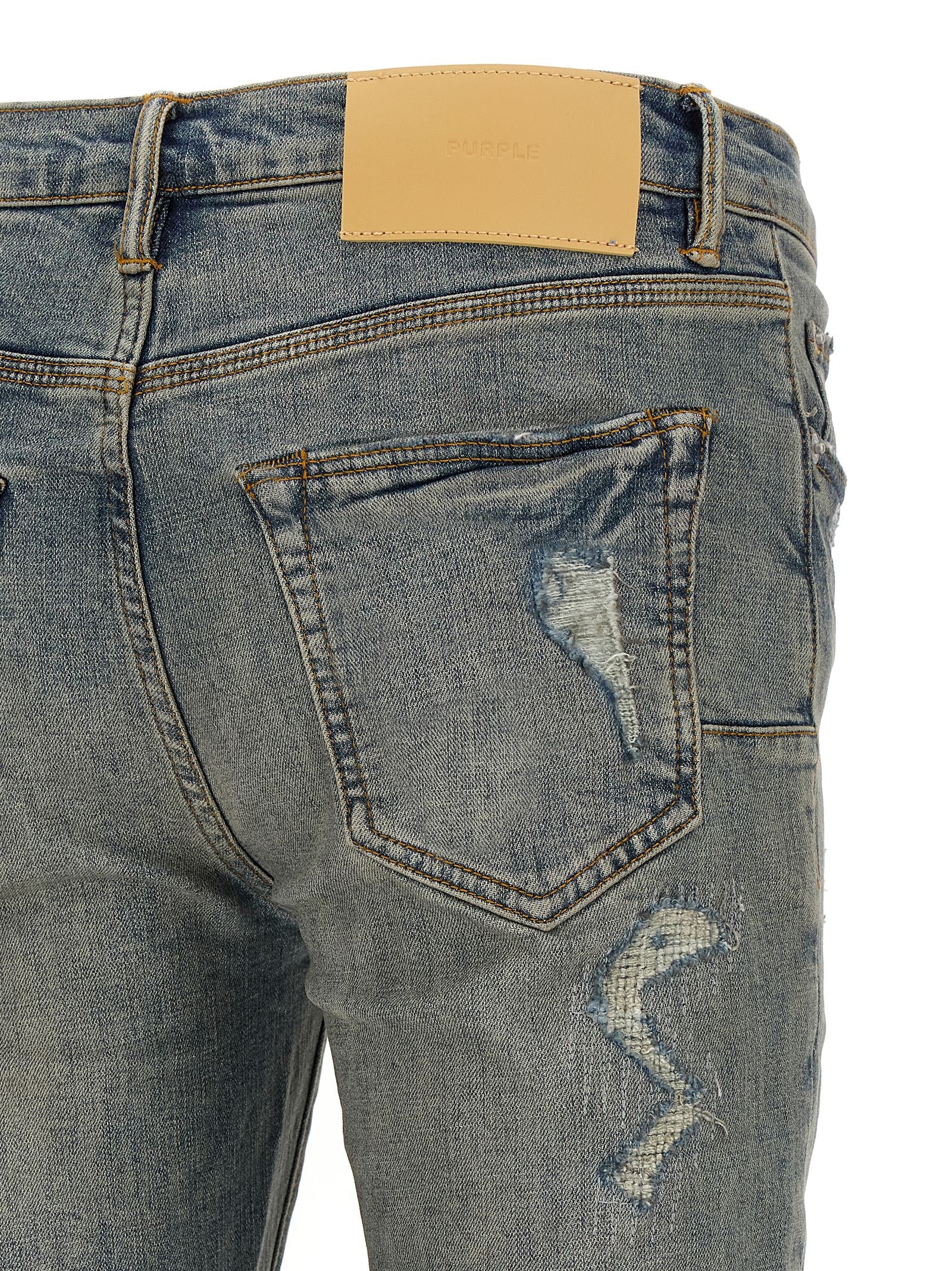 Purple P001 Light Blue Vintage Jeans