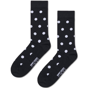 Happy Socks Unisex LITE Dot  Crew Length Socks for Women and Men