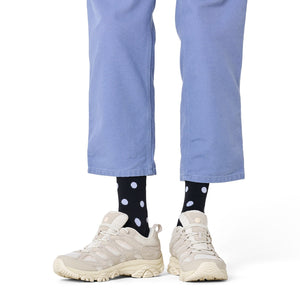Happy Socks Unisex LITE Dot  Crew Length Socks for Women and Men