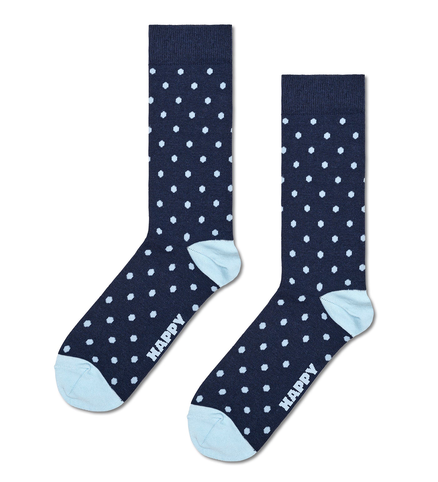 Happy Socks Unisex LITE Mini Dot  Crew Length Socks for Women and Men