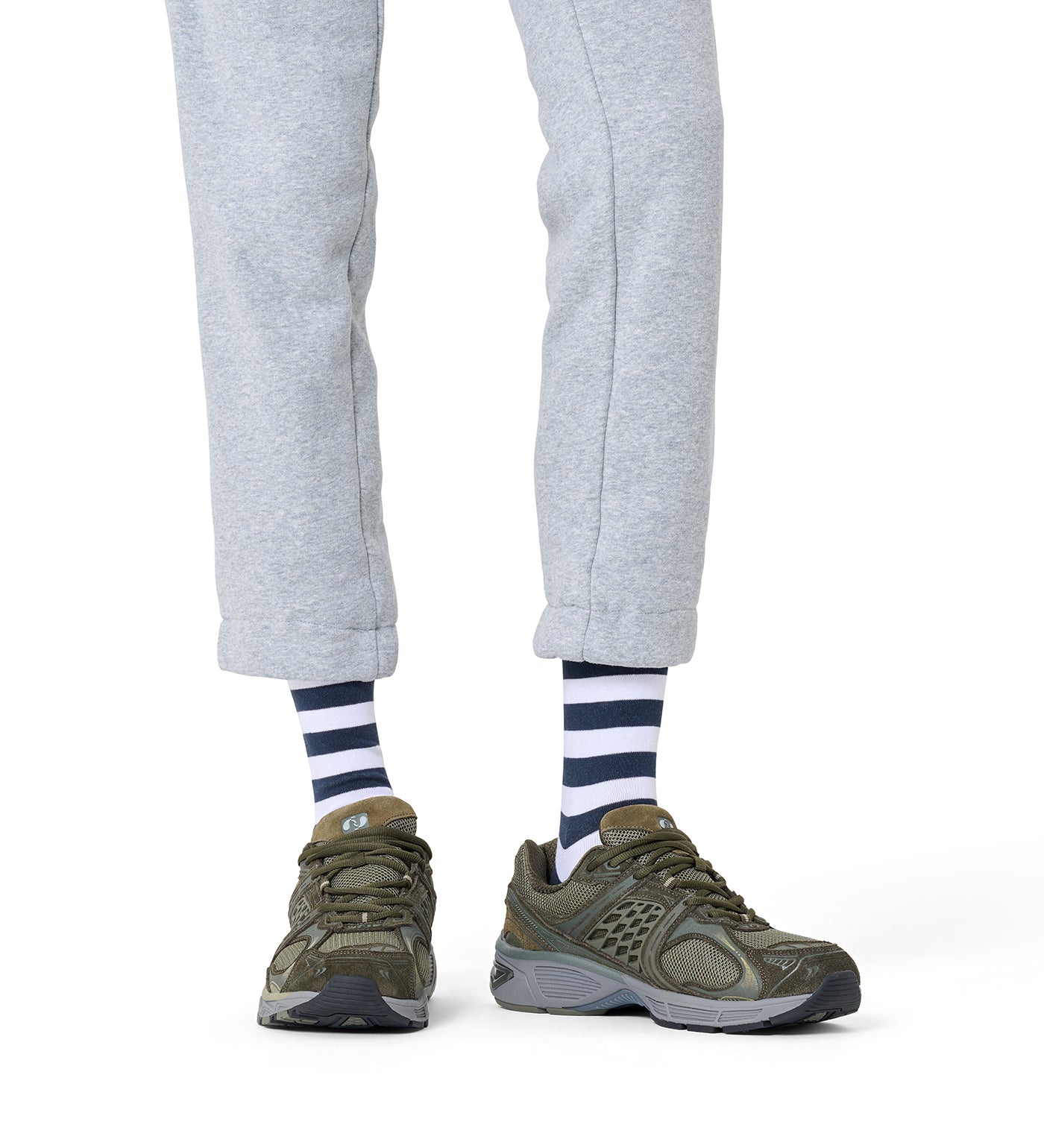 Happy Socks Unisex LITE Big Stripe  Crew Length Socks for Women and Men