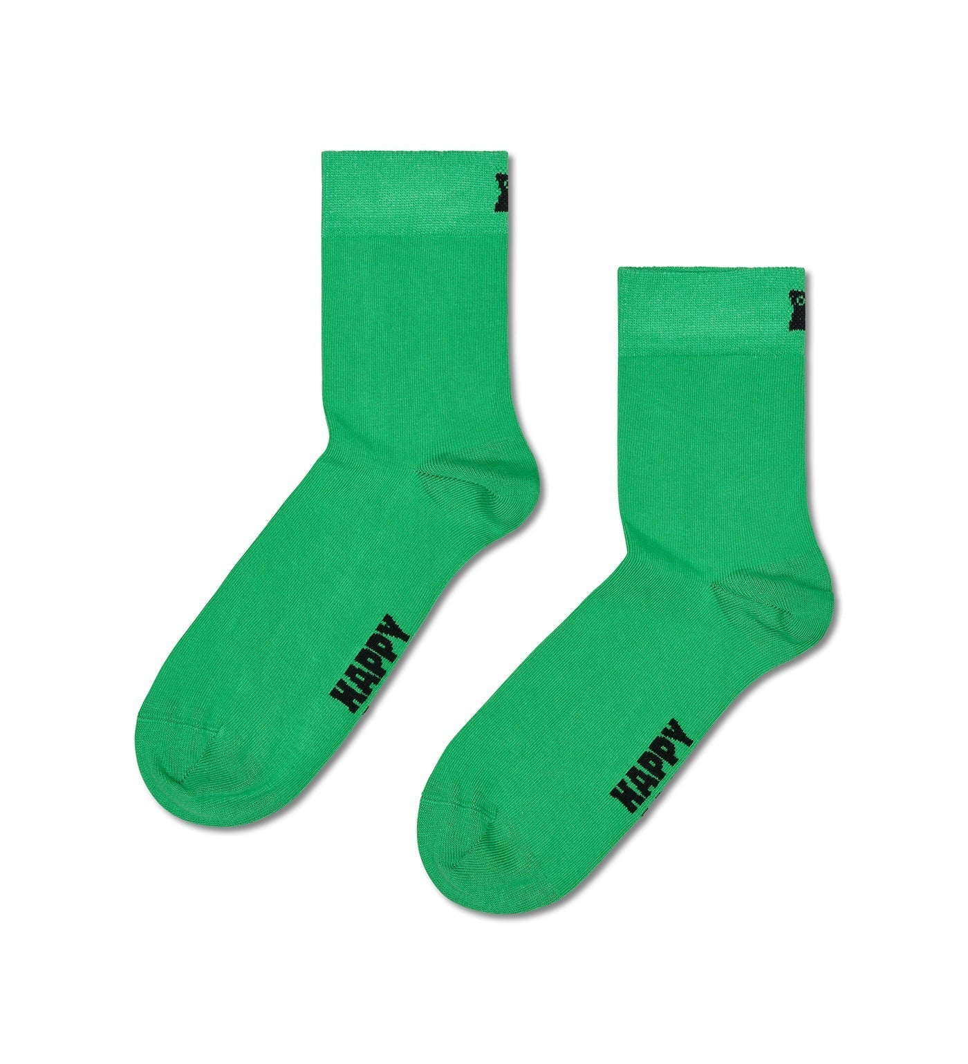 Happy Socks Unisex Multicolored 3-Pack Solid Crew Length Socks for Women and Men
