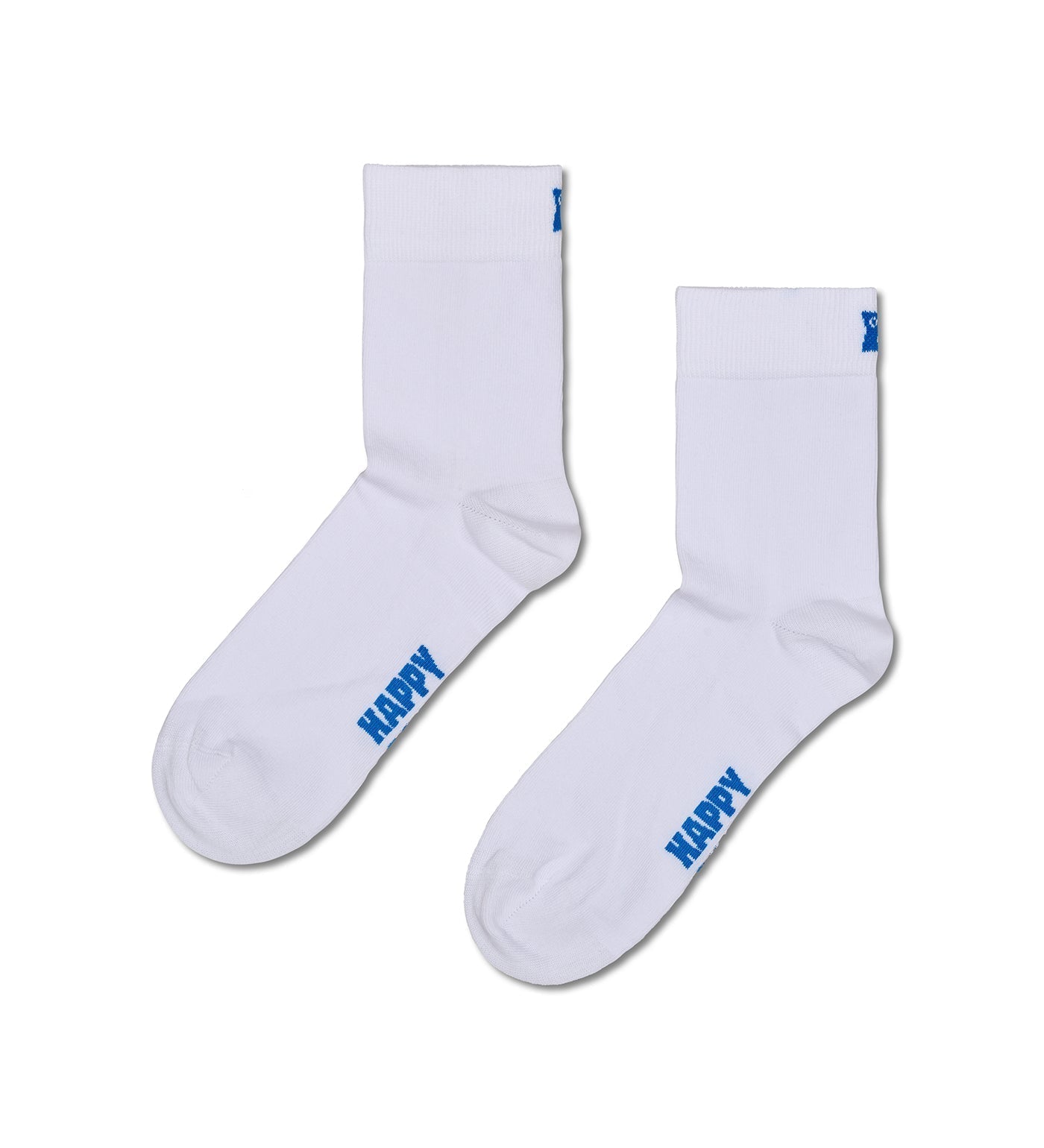 Happy Socks Unisex Multicolored 3-Pack Solid Crew Length Socks for Women and Men