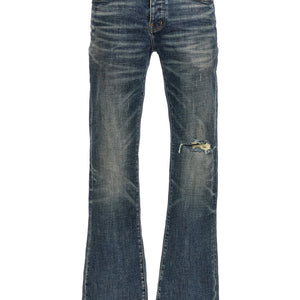 Purple 1 Year Dirty Fade Jeans