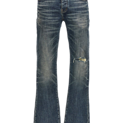 Purple 1 Year Dirty Fade Jeans