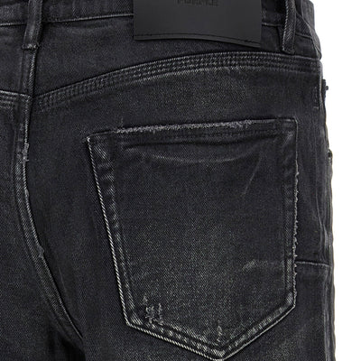 Purple P005 Double Dip Coated Jeans