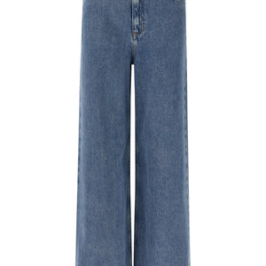 Theory High-waisted Wide-leg Jeans