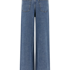 Theory High-waisted Wide-leg Jeans