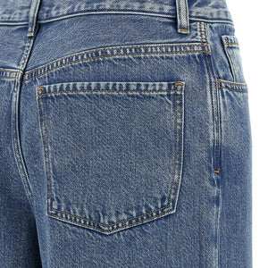 Theory High-waisted Wide-leg Jeans
