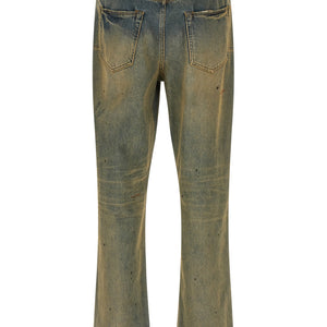 Purple P011 Dirty Oil Repair Jeans