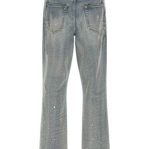 Purple P011 Vintage Slash Paint Jeans
