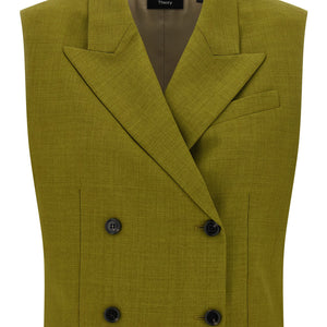 Theory Double-breasted Vest