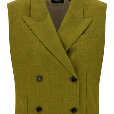 Theory Double-breasted Vest