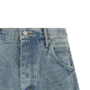 Purple P070 Vintage Dust Bowl Bermuda Shorts
