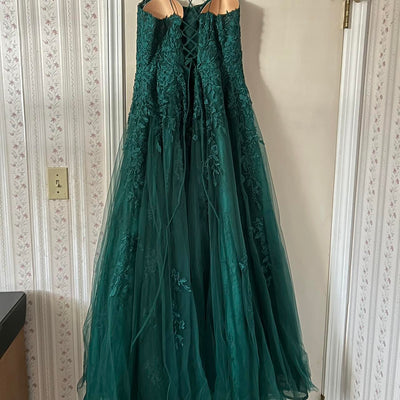Tulle Sleeveless A-line Gown by Jovani 06644