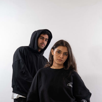 SWEATSHIRT 'BLACK'