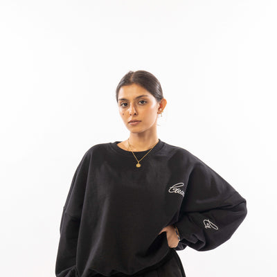 SWEATSHIRT 'BLACK'