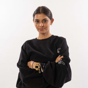 SWEATSHIRT 'BLACK'