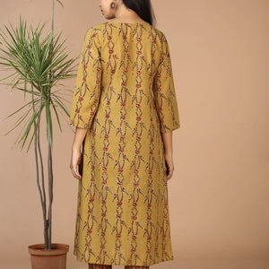 Kalamkari kurta with pants set