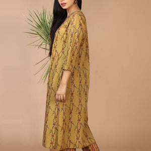 Kalamkari kurta with pants set