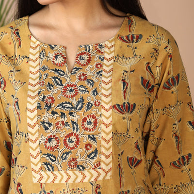 Ethnic cotton Kalamakari kurti