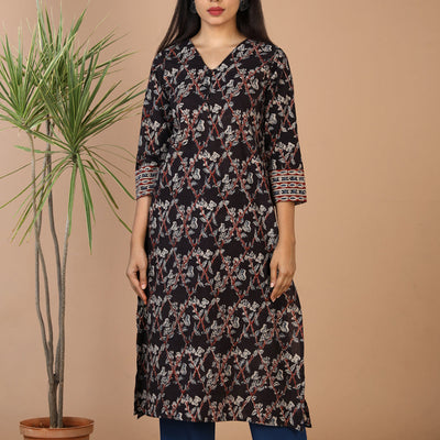 Kalamkari block printed kurta