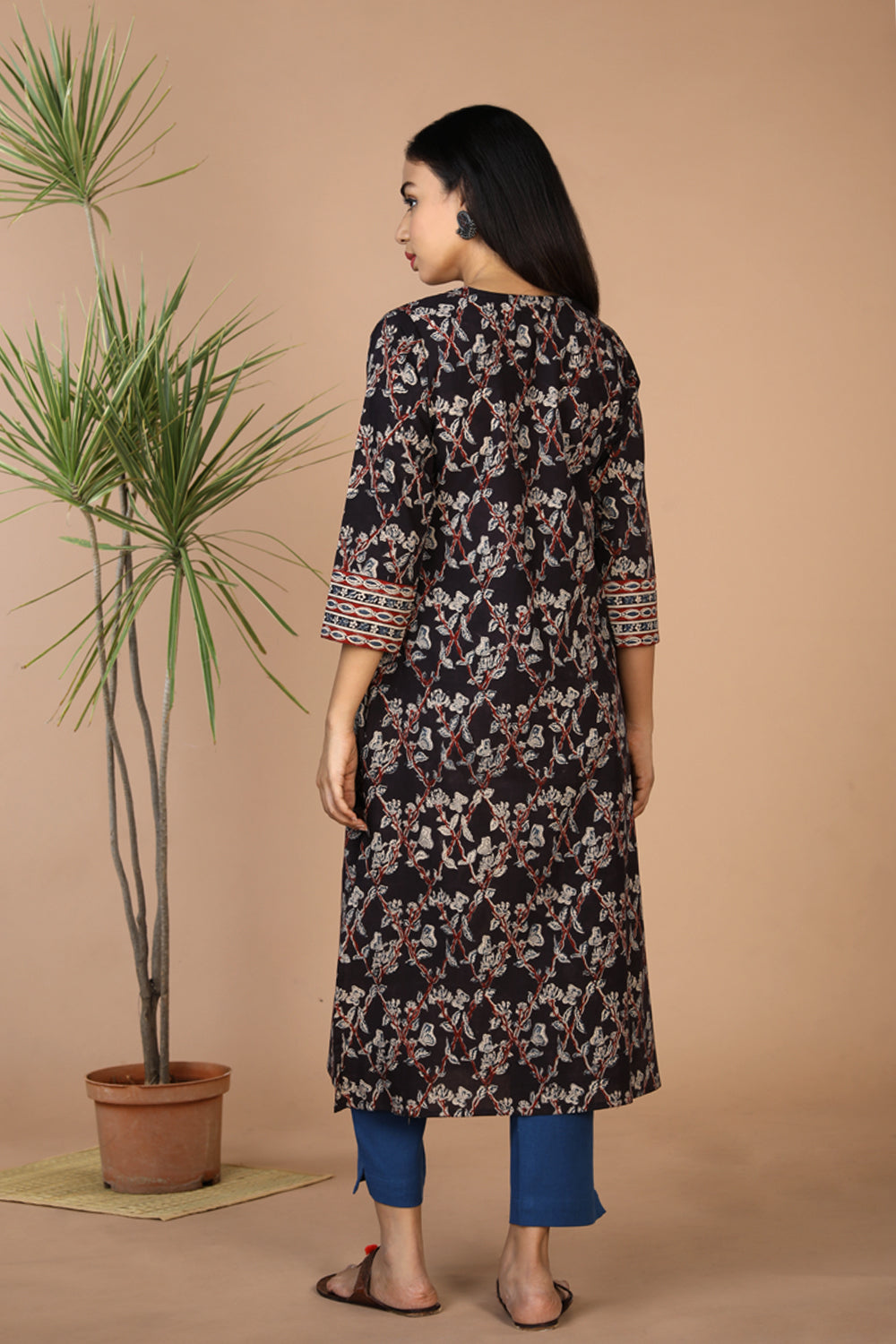 Kalamkari block printed kurta