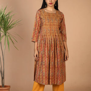 Cotton kalamkari kurti