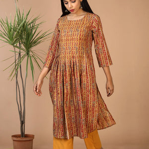 Cotton kalamkari kurti