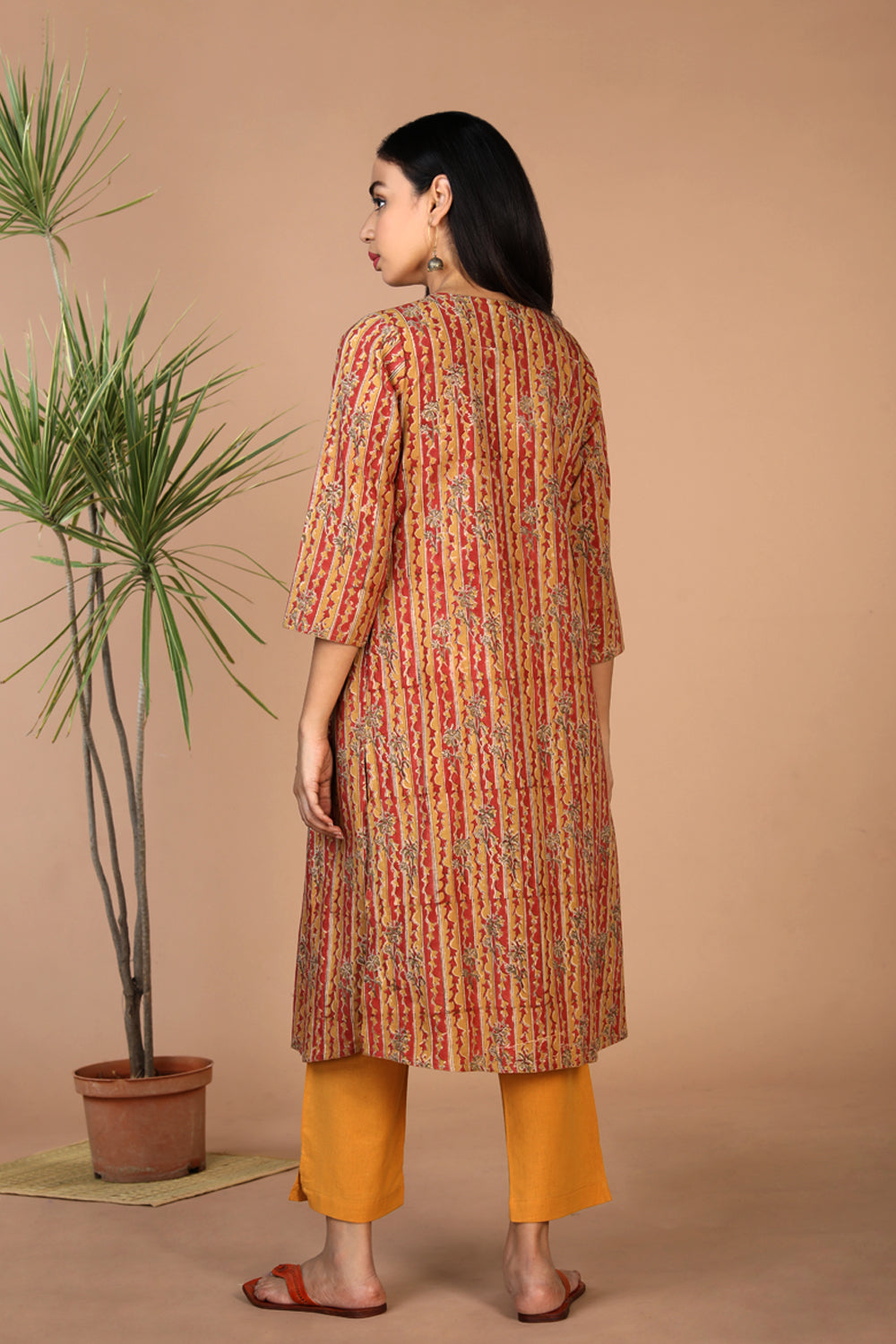 Cotton kalamkari kurti