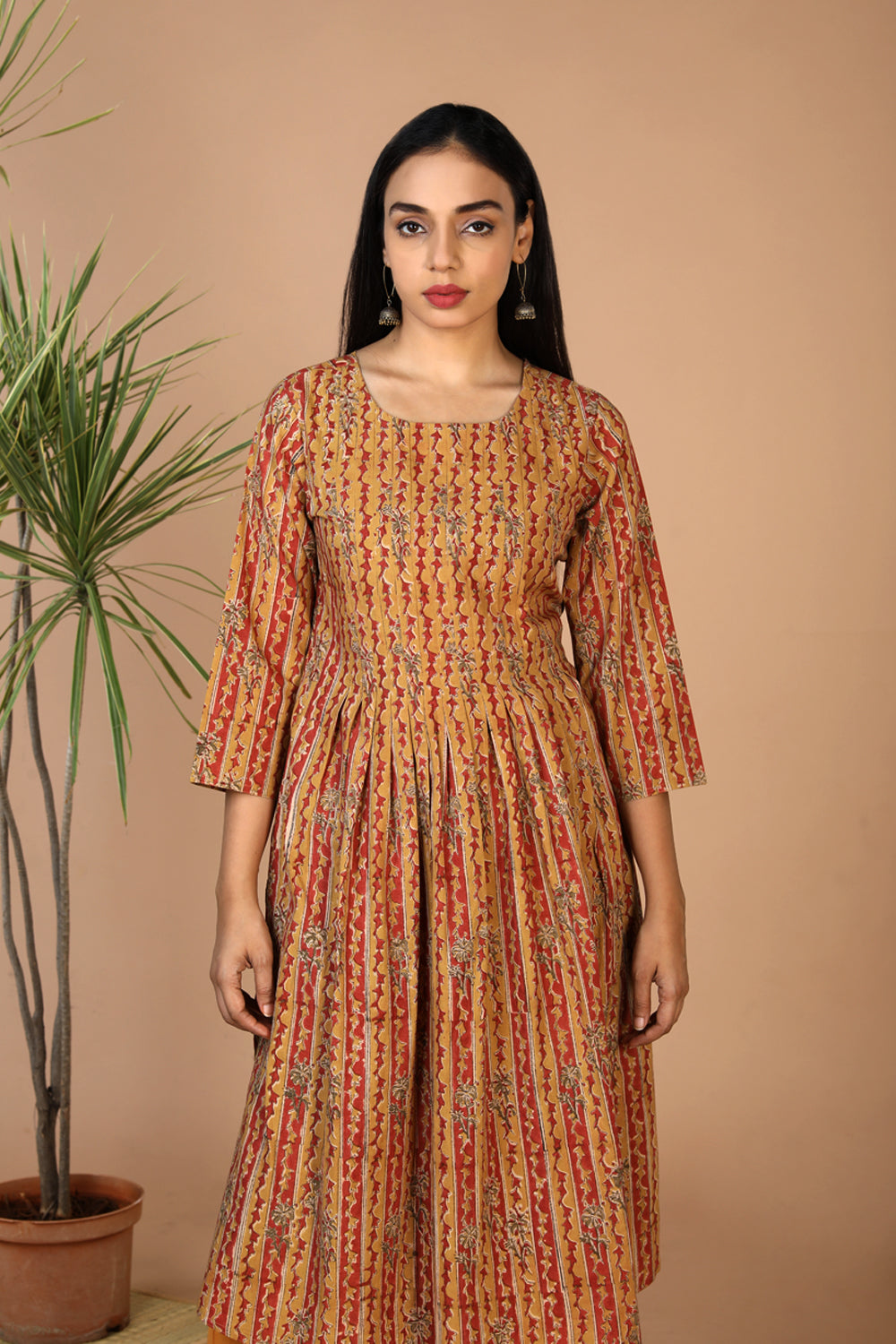 Cotton kalamkari kurti