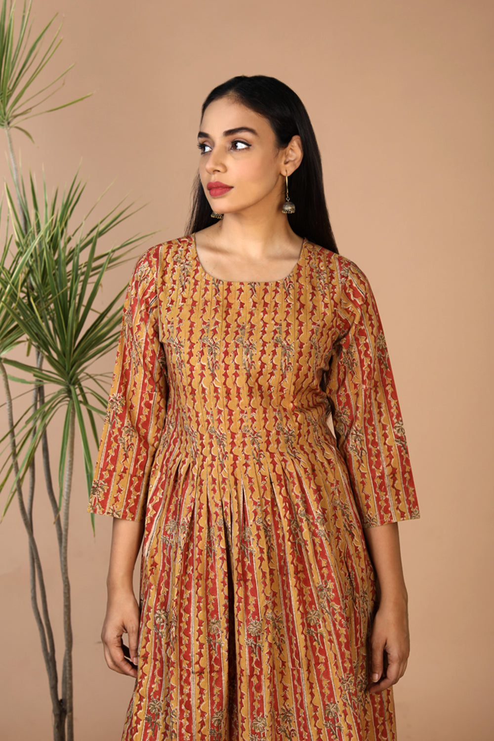 Cotton kalamkari kurti