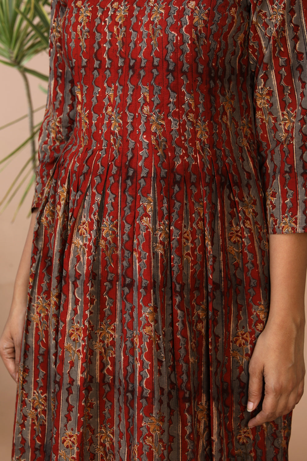 Cotton kalamkari kurti