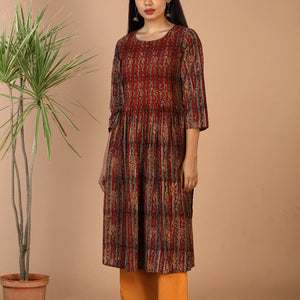 Cotton kalamkari kurti