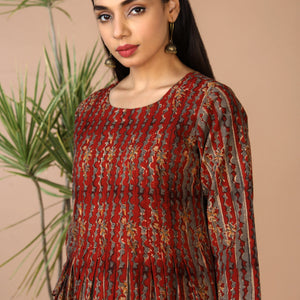 Cotton kalamkari kurti