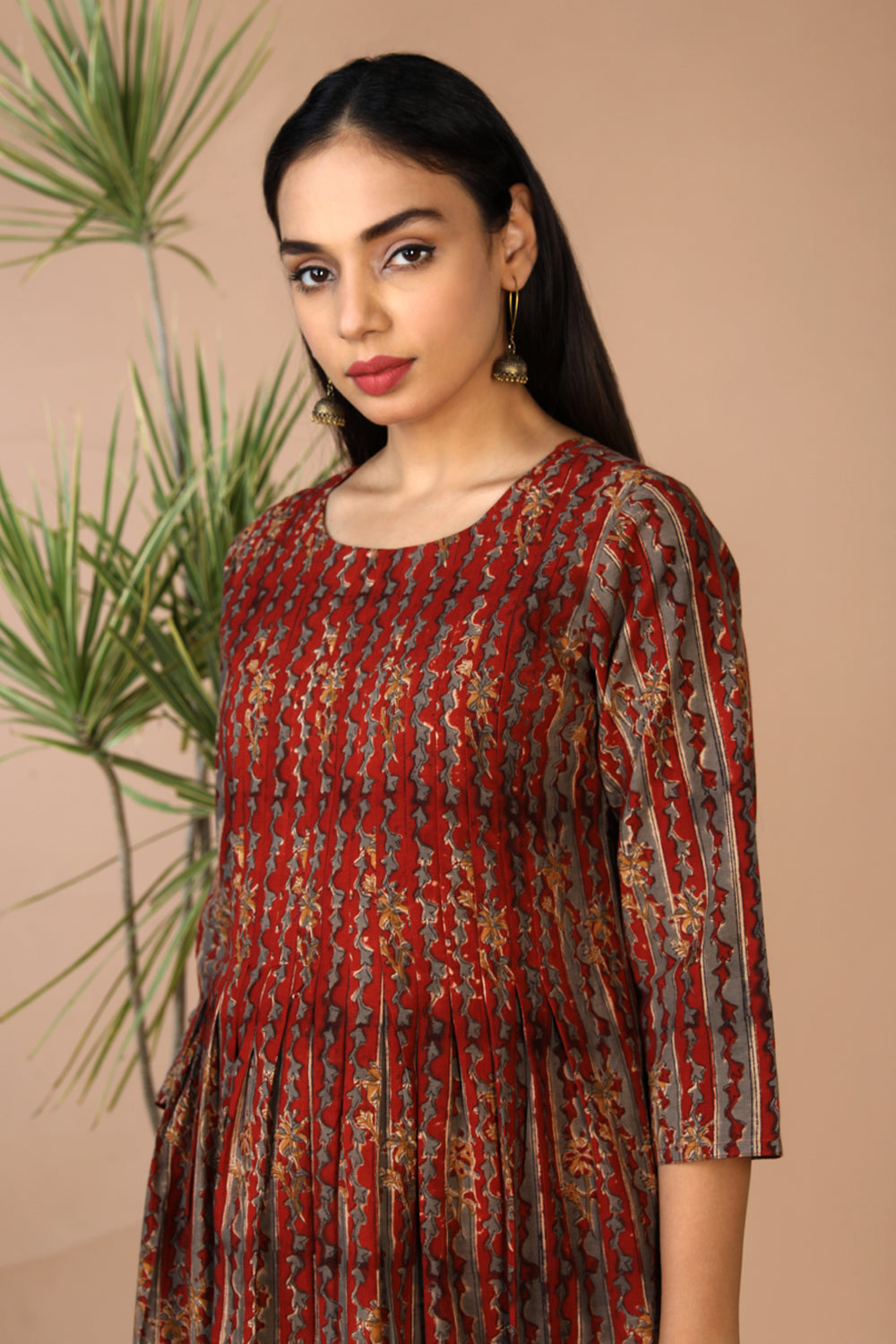 Cotton kalamkari kurti