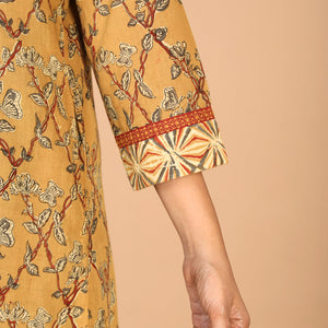 Ethnic embroidered Kalamkari kurti