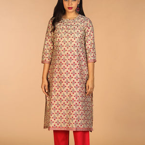 Festive A line kurti