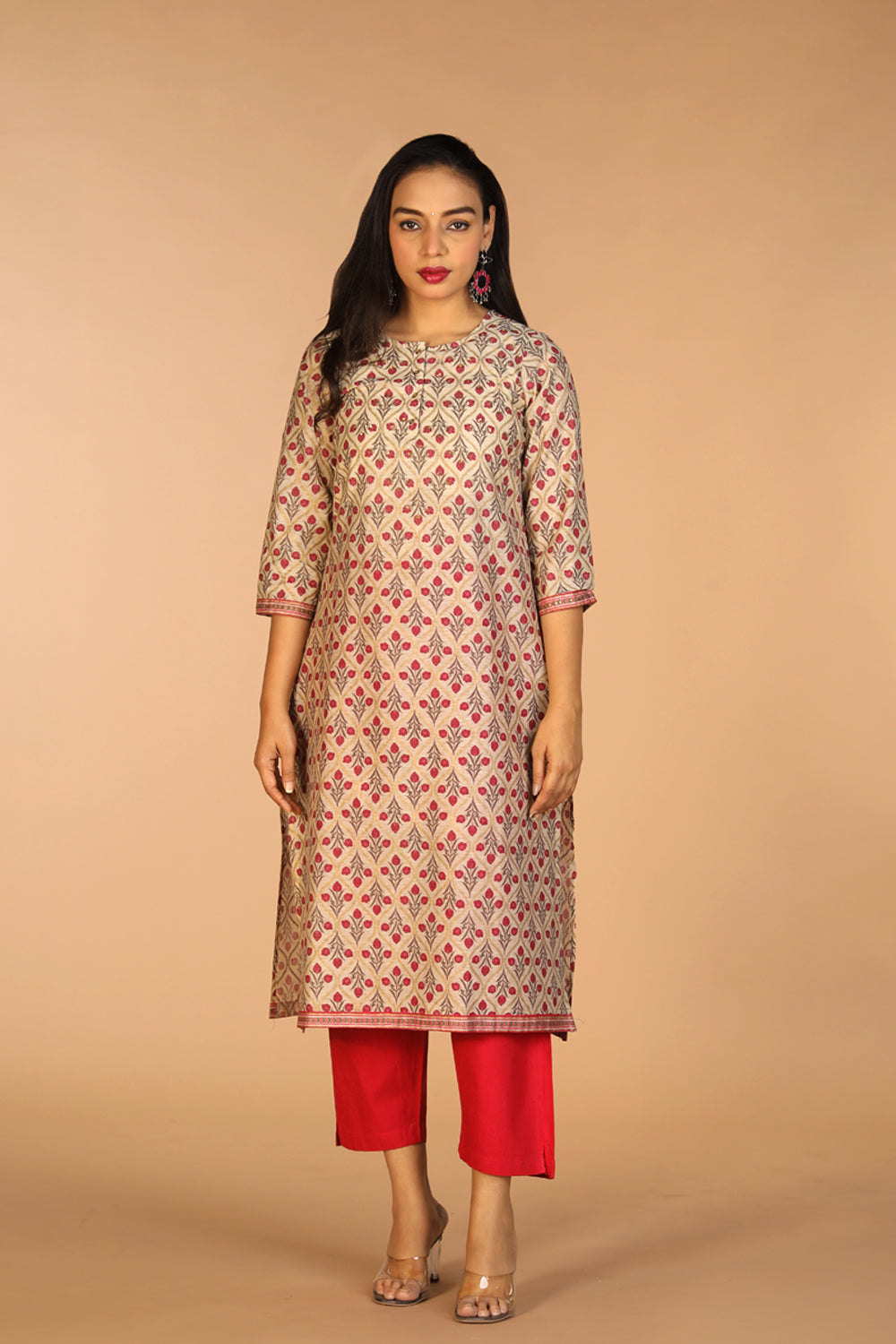 Festive A line kurti