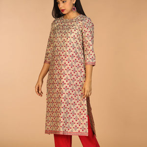 Festive A line kurti