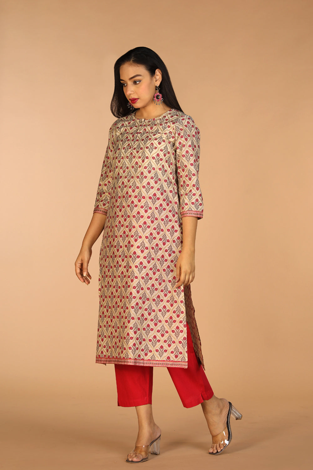 Festive A line kurti