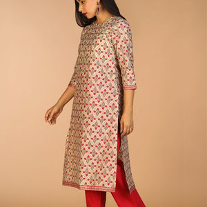 Festive A line kurti