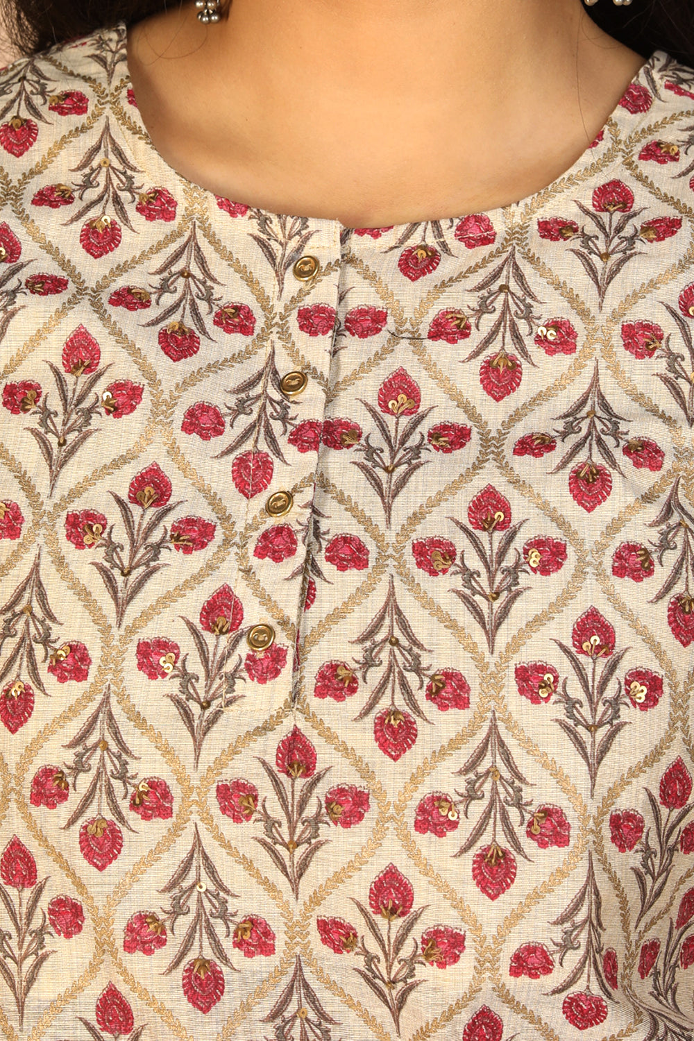 Festive A line kurti