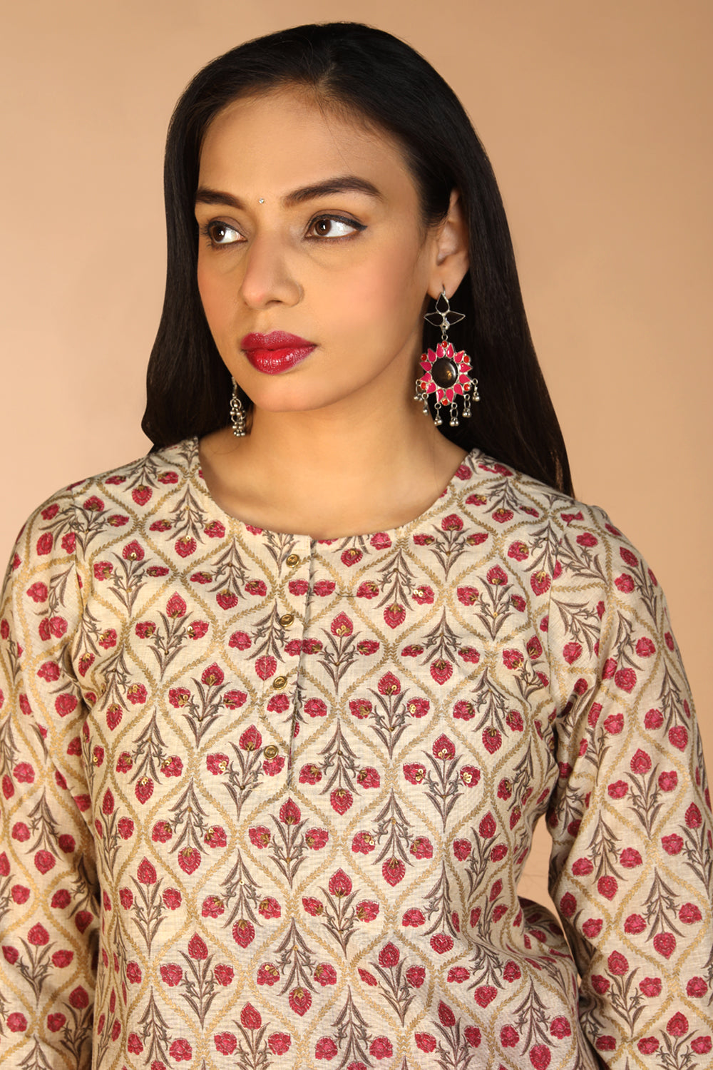 Festive A line kurti