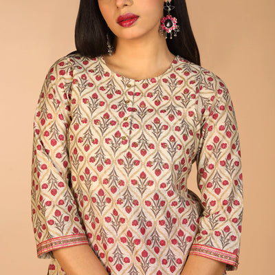 Festive A line kurti