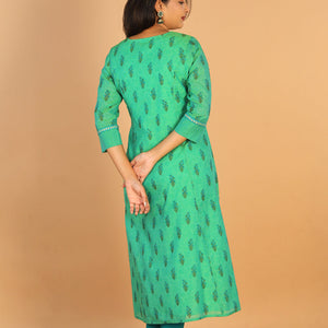 Festive Chanderi kurti