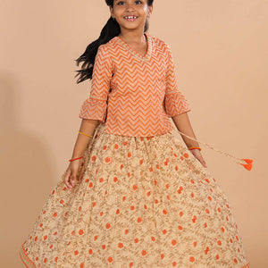 Festive girls Ghagra set