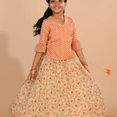 Festive girls Ghagra set