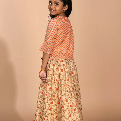 Festive girls Ghagra set